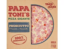 Papa Toni S Pizza Gigante Prosciutto E Mozzarella 50 Rabatt Denner Ab 10 11 Aktionis Ch