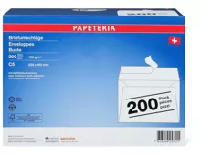 Papeteria-Briefumschläge, -Zeigetaschen und -Klebestifte in Sonderpackungen