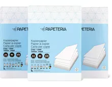 Papeteria Kopierpapier A4, FSC, 3er-Pack