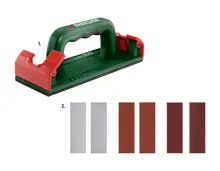 PARKSIDE Handschleifer/Schleifpapier-Set, 120-tlg.