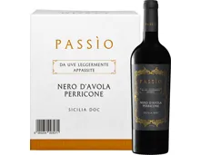 Passìo Nero d’Avola/Perricone Sicilia DOC da uve leggermente appassite