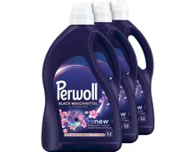 Perwoll Flüssigwaschmittel Black Blütenmeer 3 x 52 Waschgänge