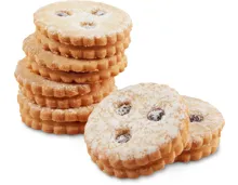 Petit Bonheur-Spitzbuben, -Haselnuss-Vogelnestli und -Kokos-Makronen