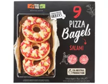 Pizza Bagels 9x30g, Bagel Salami