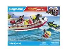 Playmobil Feuerwehrboot mit Aqua Scooter