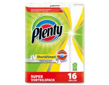 Plenty Haushaltpapier Short & Smart 16 Rollen