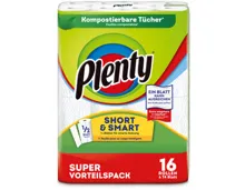 Plenty Haushaltpapier Short & Smart 16 Rollen