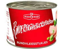 Podravka Rinder-Frühstücksfleisch