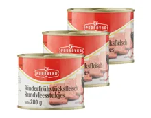 Podravka Rinderfrühstücksfleisch 3x200g