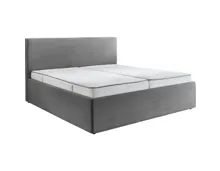 Polsterbett Cora Stoff Cord grau 160 x 200