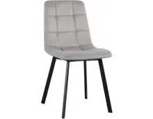 Polsterstuhl Jana Samt-Optik beige