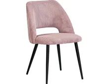 Polsterstuhl Jenny Cordstoff altrosa