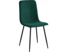 Polsterstuhl Leipzig Cord-Optik moosgrün