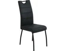 Polsterstuhl Petra Microfaser anthrazit