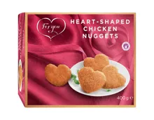 Poulet-Nuggets in Herzform