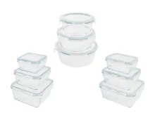 Premium-Glasfrischhaltedosen-Set, 3er