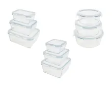 Premium-Glasfrisch­halte­dosen-Set, 3er