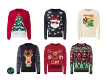 Premium LED-Weihnachts­pullover