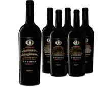 Primitivo del Salento IGP Massaro Black Edition 6x 75cl (2022) – Rotwein, Italien (0.75l)