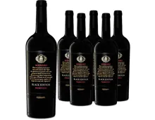 Primitivo del Salento IGP Massaro Black Edition 6x 75cl (2024) – Rotwein, Italien (0.75l)