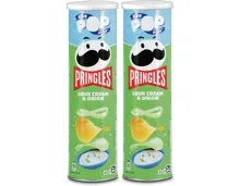 Pringles Sour Cream and Onion 2x185g