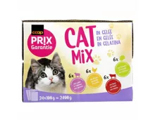 Prix Garantie Cat Mix Katzenfutter in Gelée assortiert 24x100g