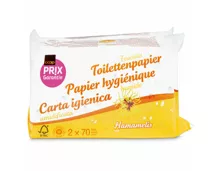 Prix Garantie feuchtes Toilettenpapier 2x70 Stück