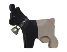 Pro Montagna Walliser Ziege gross mit Glocke