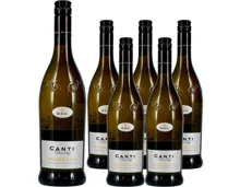 Prosecco DOC Canti Frizzante 6x 75cl – Schaumwein, Italien (0.75l)