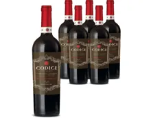 Puglia IGT Primitivo Merlot Masserie Codici 6x 75cl (2025) – Rotwein, Italien (0.75l)