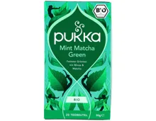 Pukka Bio Mint Matcha Green 20 Portionen