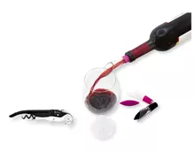 PULLTEX® Korkenzieher/Weinausgiesser mit Verschluss