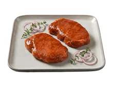 QUALITÉ SUISSE Schweinsnierstück-Steak mariniert XXL