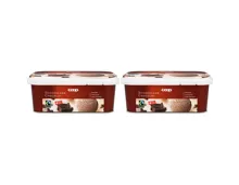Rahmglace Schokolade 2x 900ml