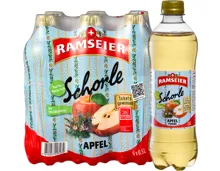 Ramseier Apfelschorle mit Heublumen