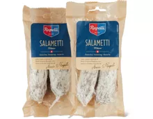 Rapelli-Salametti oder -Salami Classico geschnitten
