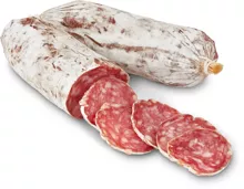 Rapelli-Salametti oder -Salami Classico geschnitten
