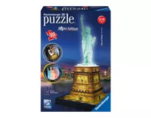 Ravensburger 3D Puzzle Freiheitsstatue bei Nacht
