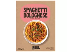 REBL EATS Vegane Fertig, Pasta Bolognese