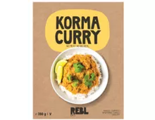 REBL EATS Vegane Fertiggeri, Korma Curry