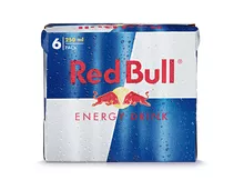 Red Bull Energy Drink, 6 x 25 cl