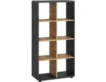 Regal Trevi Dekor Beton dunkel Wotaneiche 73 x 145 x 35 cm