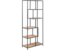 Regal Wade Dekor Wildeiche 77 x 185 x 35 cm