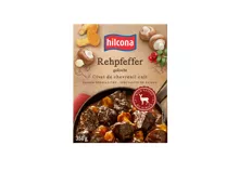 Rehpfeffer gekocht