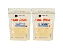 Reibkäse Emmentaler & Gruyère 2x 250g