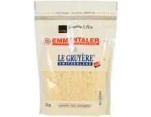 Reibkäse Emmentaler & Gruyère