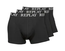 Replay Herren-Boxershorts, schwarz, 3 Stück S