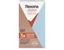 Rexona Deo Crème Maximum Protection Clean Fresh, 2 x 45 ml, Duo
