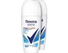 Rexona Roll-On Cotton 2 x 50 ml