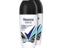 Rexona Roll-On Invisible Aqua 2 x 50 ml